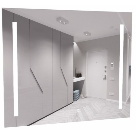 Domino Mirror Good Light 2-90, with backlight, 700x900 mm