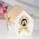 Family Bank "House with Birds", 22.5x21x23.5 cm, gold