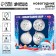 Christmas balls for coloring for the New Year “Magic Gift”, 4 pcs, New Year's set for creativity