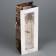 Gift package for a bottle, packaging, "congratulations", flowers, 36 x 13 x 10 cm