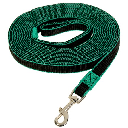Land zoonik Kapron with double latex thread, 7 m x 2 cm, green