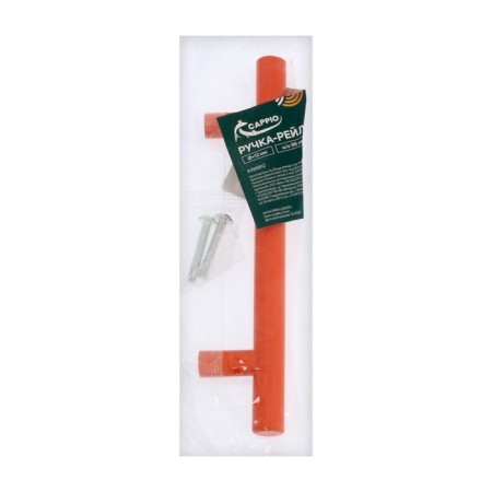 Cappio Frida-stainless handle, stainless steel, d = 12 mm, m/o 96 mm, orange color, 4 pcs.-7