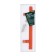 Cappio Frida-stainless handle, stainless steel, d = 12 mm, m/o 96 mm, orange color, 4 pcs.