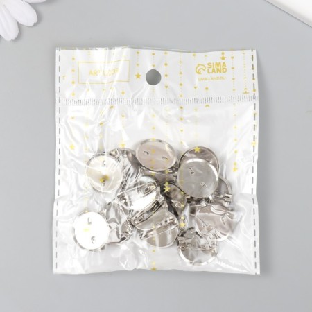 The basis for creativity "Bulavka icon" set of 20 pcs is a platform of 1.9x1.9cm-3