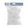 Thermomhayba Stroybat, for polycarbonate, M38, Belaya, 25 pcs