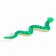 Soft toy "Snake", 39 cm, green color
