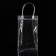 Plastic package for a bottle 13 × 23 × 7 cm