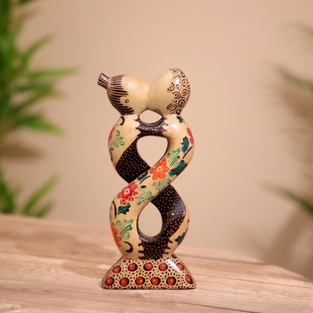 Abstraction "endless love" wood 20 cm