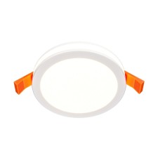 The built-in lamp Technical DL2001-L12W, 12W, 9.5x9.5x3.2 cm, LED, 750LM, 3000K, white color