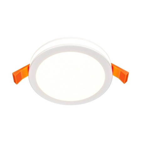 The built-in lamp Technical DL2001-L12W, 12W, 9.5x9.5x3.2 cm, LED, 750LM, 3000K, white color