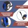 Tundra roulette, rubberized case, 3 latches, 10 m x 25 mm