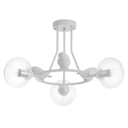 Horthy chandelier 3khe27 40w is white 58x58x38 cm Bayerlux
