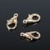 Castle Castle (set 10 pcs.), 12 × 7 mm, color gold