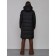 Coat insulated winter female, size 44, black color