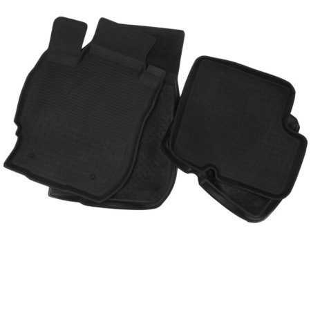 Rubber rugs with a high side for Nissan Almera IV, 2013-