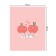 The tablecloth "Happy Apples", rectangular, Saten, size 145x180 cm