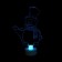 Candle LED "Snowman"