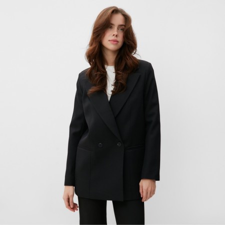 Women's jacket Minaku: classic color black, size 44-4