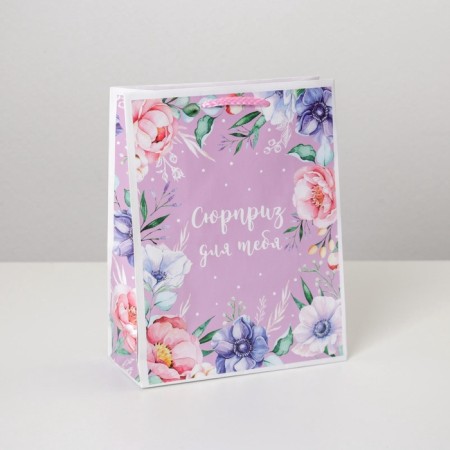 Gift laminated package, packaging, with Great Love, MS 18 x 23 x 8 cm-1