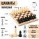 Handing chess, Plastic figures, King H-7 cm, Pig H-4 cm, woodboard 29 x 29 cm