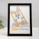 Photo frame Plastic "Watercolor" 15x21 cm, black