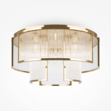Светильник потолочный Maytoni MOD174CL-09G, 9хE14, 60Вт, 65х65х33 см, цвет золото