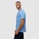 T -shirt male, blue color/print mix, size 2xl