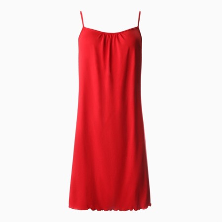 Night shirt female, red color, size 44-5