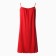 Night shirt female, red color, size 44