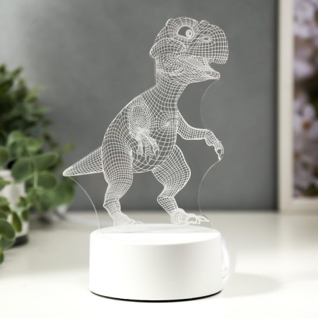 Tyrannosaurus lamp Led RGB from the RISALUX network-1