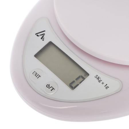 Kitchen Libra Luazon LVK-706, electronic, with a bowl, up to 5 kg, white-5