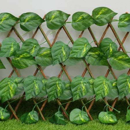 Decorative fence, 110 × 40 cm, "Birch sheet", Greengo-2