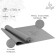 Sangh yoga rug, 173 × 61 × 0.5 cm, gray color
