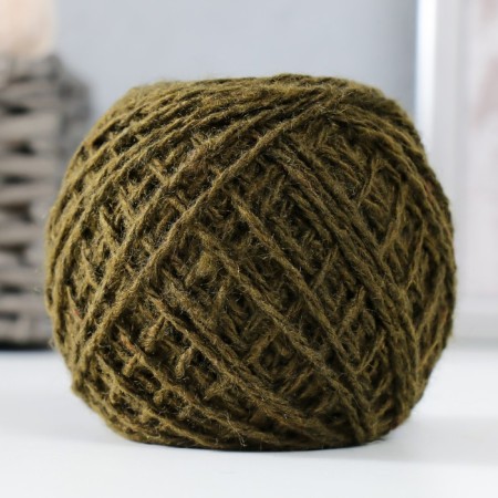 Acryl yarn 100% acrylic, 100m/40 ± 5 g (olive)