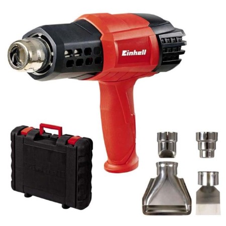 Technical hair dryer Einhell TE-Ha 2000 E, 2000 W, 50-550 ° C, 250-500 l/min, 4 nozzles, 3 modes
