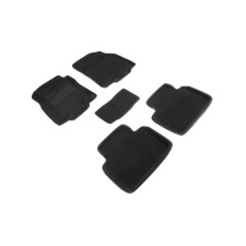 3D mats for Renault Koleos II, 2017-n, black, set