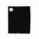 Glass with Flocus "Peas", 150 cm, 1 ± 0.2 m, black color