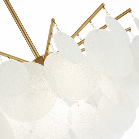 Ceiling Ceiling ST LUCE. SL1231.302.06. Vittoria. 6x60 watts, E14, 65x65x71 cm, brass color-4