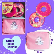 A set of children's cosmetics and accessories 