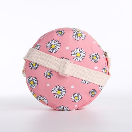 A backpack with a zipper, bag, cosmetic bag, pink color-9