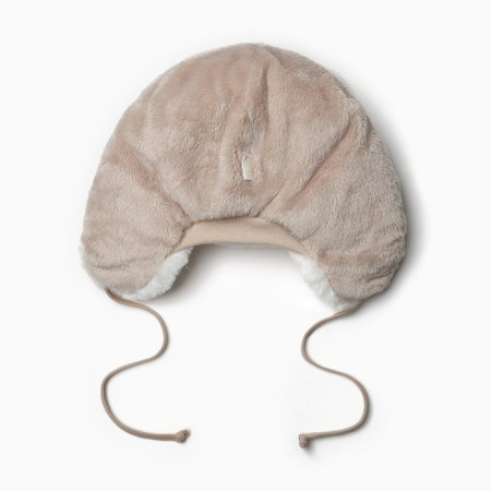 Children's hat, beige color, size 42-2