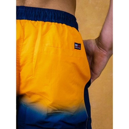 Male ISee shorts, size 50, blue, yellow color-7