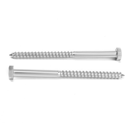 Tundra bolt, capercaillie, plumbing, Din571, M10x150 mm, 4.8 - 5 kg-1