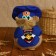 The amulet "Brown Nafanya", a policeman, 15 cm, mix