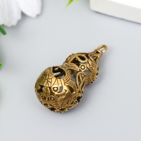 Bell Metal "Pumpkin Gorlyanka" Bronze 3.7x2x2 cm-1