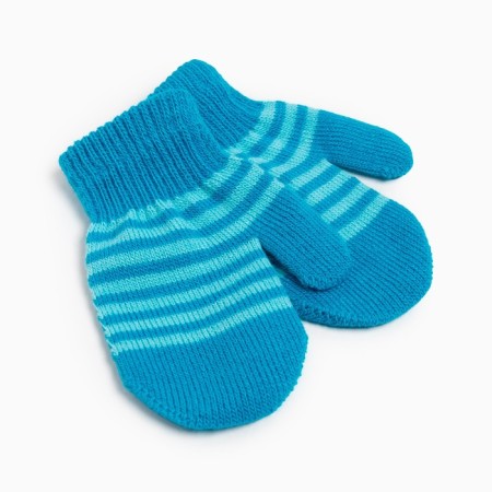 Mittens of nully Minaku children's, col. Blue, rr 12-14 (13-14 cm)-1