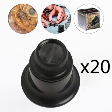 Monocular for the repair of wrist watches 20x, 3.8 x 3.9 cm