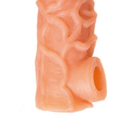 Kokos nozzle is realistic with additional stimulation, TPE, bodily, 15.6 cm, s-4