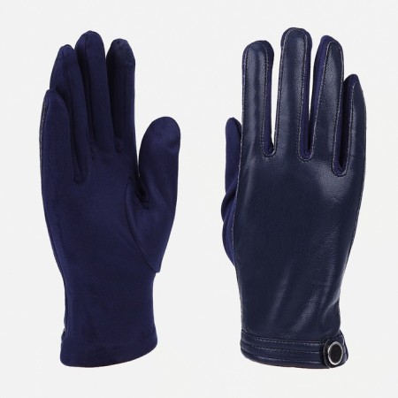 Gloves are male, dimensionless, without insulation, blue color
