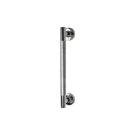 Bath handrail with an anti -slip surface Ken M, chrome